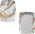 Set 2 Marble Print Bar Stool Covers Rectangle of Stretch Barstool Seat Covers Bar Stool Chair Covers Rectangle