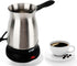 Yunir 600ML Electric Coffee Maker, 6 Cup Stainless Steel Pot, Portable Anti-Slip Kettle for Brewing