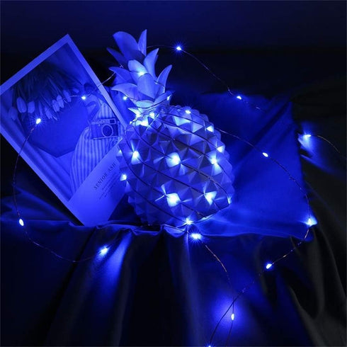 2 Pack 6 on/18 Decorations,30 Count LEDs,10 Battery Operated Mini Led String Lights,Indoor Fairy Lights with Timer