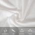 Mulberry Silk Pillowcase for Hair and Skin, Standard Size Cooling Silk Pillow Case with Hidden Zipper