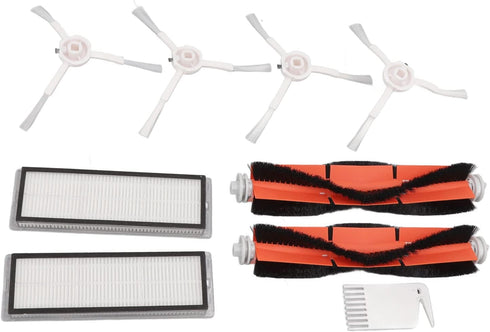 Robot Vacuum Mop Brush Kit, Filters and Flat Comb Kit for 1C Dreame F9 Xiaomi 1T Mi Robot Vacuum