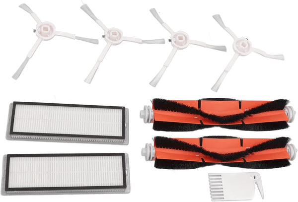 Robot Vacuum Mop Brush Kit, Filters and Flat Comb Kit for 1C Dreame F9 Xiaomi 1T Mi Robot Vacuum