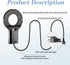 3PCS 500 9.8 Watt Bird Bath De-Icer with Thermostat, Cast Aluminum Submersible Chicken Water Heater, Heated Bird Bath