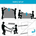 Full Size Zippered Mattress Protector, Waterproof Cover & Encasement for Box Spring, Low Profile Bed Cover