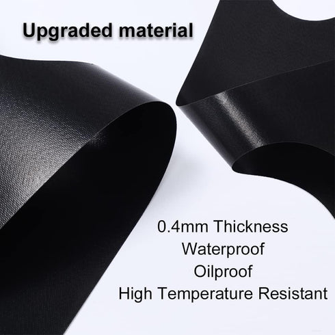Compatible with GE 30 Inch Gas Range Protectors, Non-Stick Stove Protector, Washable Liner for JGP5030