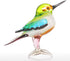 Too-arts Tiny Bird Glass Sculpture Ornament, Multicolor, Hand Blown Statue