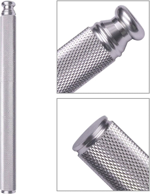 Ice Picks with Aluminium Alloy Handle, Stainless Steel Knife with Safety Cover, Kitchen Tool for Home & Bar