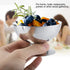 7oz/200ml Hapivida Ice Cream Cup, Stainless Steel Serving Dessert Bowls Silver Ice Cream Dish Sauce Bowls Footed Yogurt