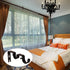 TLBTEK 3pcs Brown Heavy Duty Curtain Rod Brackets, Adjustable Wall Mount Holders for Window