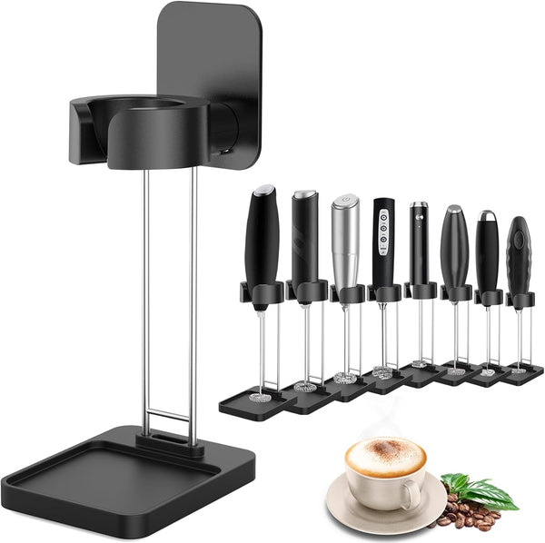 DERGUAM Milk Frother Stand for Milk Frothers, Durable and Stable Stainless Steel