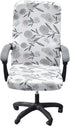 CRFATOP Stretch Computer Office Chair Cover with Durable Zipper, Universal High Back Chair Slipcover