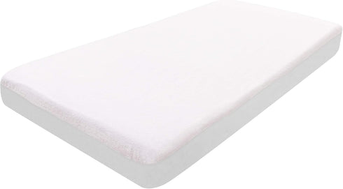 Superior Mattress Protector, Waterproof Backing, Soft Cotton Terry, Hypoallergenic, Breathable, Noiseless, Fitted Sheet