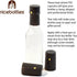 nicebottles Black Shrink Capsules, 28x50mm, Pack of 30, Compatible with 5oz & 10oz Bottles