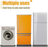 Mini Fridge Silicone Mat, 23''x23''x0.7'', Under Appliance Pad for Washing Machine, Protects from Water Spills, Easy to