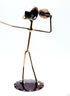 Football Collectible Handmade Metal Art Figurine - Desk Accessories, Trophy, Office D cor, Boss Gift
