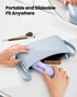 Gaiatop Portable Handheld Fan, Cute Clouds Mini Slide Fan, 3 Speed USB Rechargeable for Beach Travel Gifts for Women