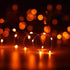 12 Pack 7 20 Orange Halloween Lights Battery Operated String Lights Feet Led Fairy Lights Waterproof Mini Lights Silver