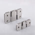 LIKERAINY Heavy Duty Large Metal Flush Mount Brackets - Sectional Interlocking Connector for Furniture, 20 Pairs