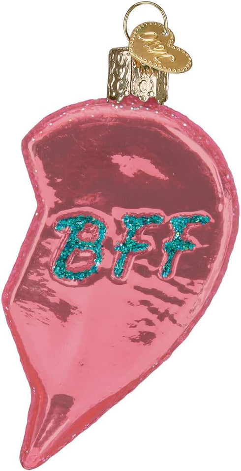 Old World Christmas BFF Hearts Ornament