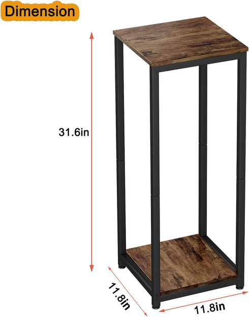 2 (2 Plant Stand Indoor Corner Tall Tier Metal Modern Flower Storage Plant Shelf Holder for Living Room Balcony