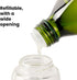Glass Oil Sprayer/Mister, 5.1 fl oz (150ml), Non-Aerosol Refillable Dispenser for Cooking Oil, Olive Oil