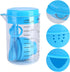 Plastic Measuring Cups with Measuring Spoons - 7Pcs Measuring Cups and Spoons Set for Kitchen