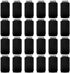 Can Cooler Sleeves Blank Poly Foam - Collapsible DIY Customizable for Parties, Weddings, Bulk (50, Black)