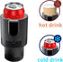 2 1 Car Cup Heater,Portable Warmer and Colder Auto Car Cup, LED Smart in Coffee Cup, Practical Car Refrigerator Cooler