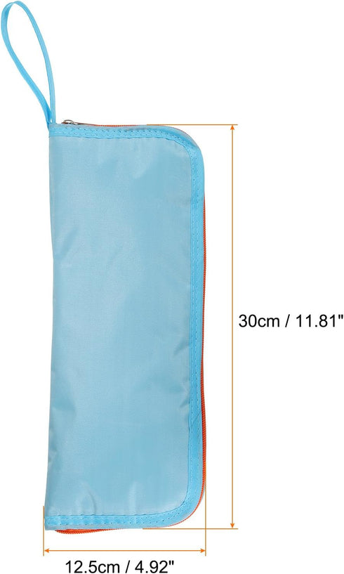 Wet Umbrellas Bag Chenille Folding Umbrellas Sleeve Cover Portable Waterproof Case for Storage Carry Travel Home Outdoor
