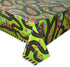 Multicolored Construction Party Rectangular Plastic Table Cover, 54" x 84" (1 Count) for Kids' Birthdays