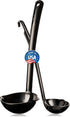 Soup and Sauce Ladle Set of 2, Durable Heat-Resistant Kitchen Utensils, Made in USA, Dishwasher Safe