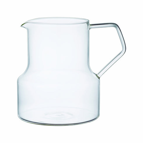 KINTO CAST 23088 One-Touch Teapot, 23.7 fl oz, Heat-resistant Glass, Microwave and Dishwasher Safe