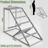 Set Chicken Perch for Coop with Ladder, Chicken Roosting Bars for Chickens in Coop with Swing Wooden Run Accessories