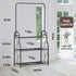 3 SORCEDAS Plant Stand Indoor Outdoor Tier Tall Corner Hanging Plant Shelf Metal Flower Stands Ladder Plant Holder