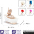 PELEG DESIGN Soap Opera Sponge Holder for Kitchen Sink - Cute Dish Scrubber Organizer with Metal Scrubber