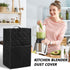 Blender Dust Cover, Kitchen Blender Cover with Accessory Pocket and Handle, Anti Fingerprint Dust Proof Cover