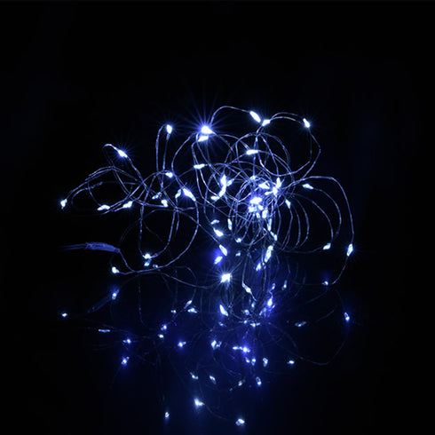 TuoTu Light,50 Bulbs 16ft /5M, USB LED Fairy String LED Silver Wire Waterproof Starry String Lights for Indoor, Bedroom
