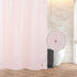 RAY STAR Heavy Duty Pink Waffle Textured Shower Curtain Liner with Hooks, 70 x 72 inches, Waterproof PEVA with 3 Magnets