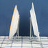 Artliving 2 Pack 5 Inch Iron Plate Stand, Silver Easel Display for Photos, Decorative Plates, Tablets, and Art