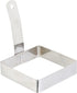 Winco 4-Inch Medium Square Egg Ring, Stainless Steel