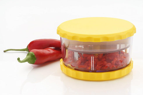 Multi Crusher Garlic Press, Peeler, Masher, Twist Kitchen Tool, Garlic Grinder, Unbreakable Plastic