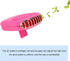FILFEEL Eyelash Fan for Lash Extensions, Multi-Functional Portable Handheld USB Bladeless Cooling Fan (Rose Red)