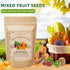 Ficoszo 300+ 4 Packaged Mix Heirloom Fruit Seeds Kiwi Fig Papaya Orange Seeds Varieties Individually for Home Garden