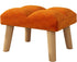 YMYNY Footstool, Small Ottoman Stool Chair, Modern Padded Sofa Seat Foot Rest