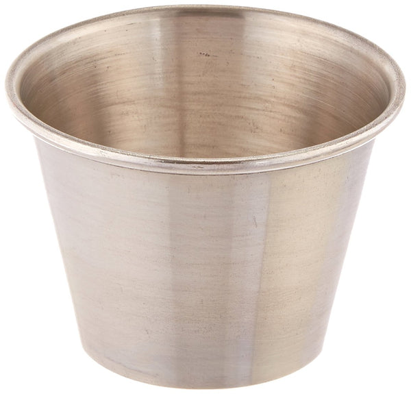Tablecraft Stainless Steel Sauce Cup - 2.5 Oz.