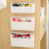 2 Pack Adhesive Cabinet Organizer Storage, Over Cabinet Door Space Saver for Kitchen, Bathroom, Office