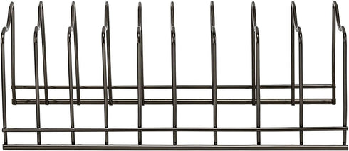Pot Lid Holder Organizer, Kitchen Countertop Storage Rack for Cutting Boards, Bakeware, Pots & Pans, Stainless Steel