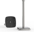 Paper Towel Holder Countertop, Standing Weighted Base Non-Slip Dispenser for Most Size Paper Rolls, Stainless Steel