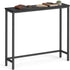 VASAGLE Console Table, Entryway Table, One Piece Top, Easy Assembly, for Hallway,