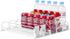 SZNLZQ Drink Organizer for Fridge-White Automatic Pusher Glide,12oz 16oz 20oz-Soda Dispenser for Fridge-Holds